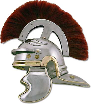 Imperial rome centurion guard helmet