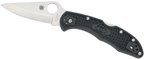 Delica 4, Black FRN Handle, Plain, C11PBK