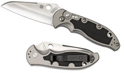 Embassy, Aluminum w/Black G-10 Handle, Plain,   X-C121P