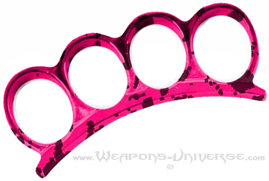 Striker Grunge Pink Brass Knuckles, Medium