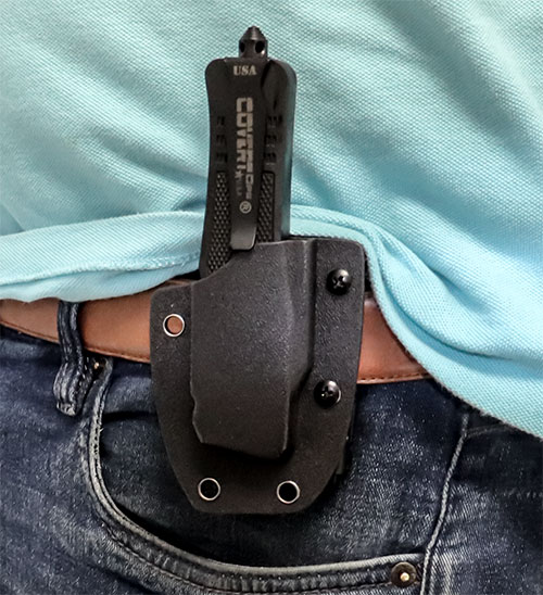 On Person Kydex Sheath