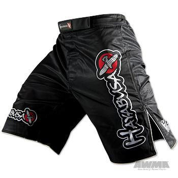 Hayabusa Shiai Fight Shorts - Black, 66240