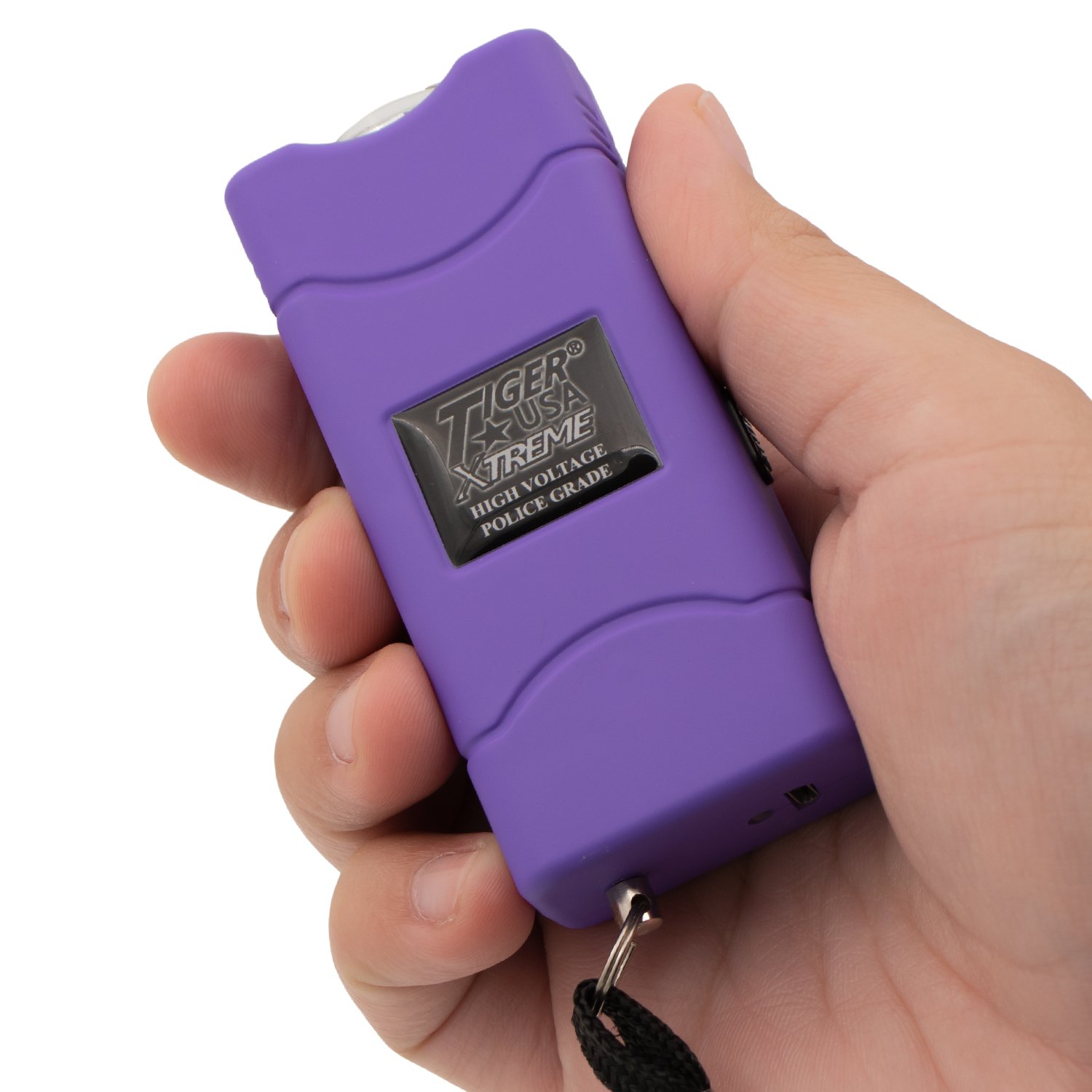 Purple Small Quantum Tiger USA Xtreme Stun Gun 96V