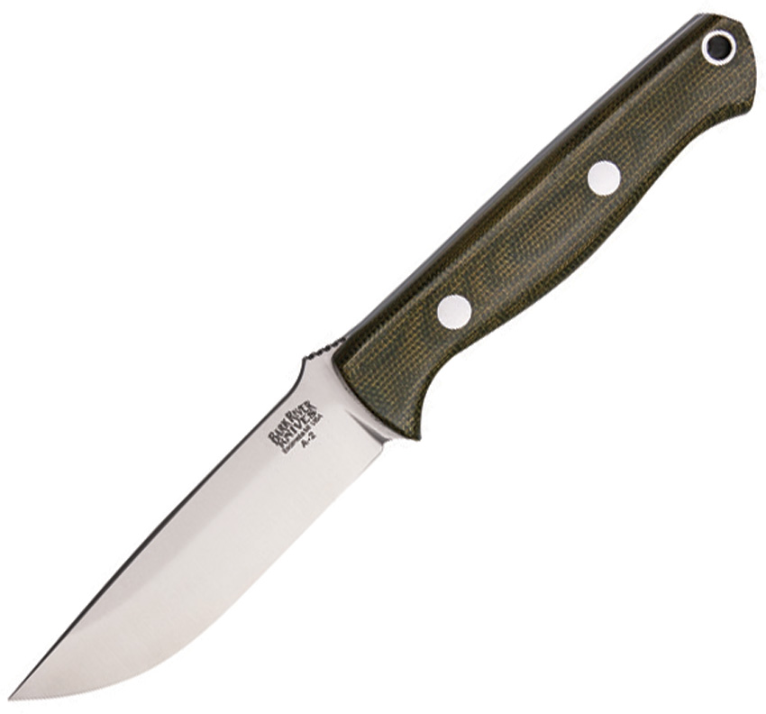 Bark River BA007MGC Bravo EDC Green Canvas Knife