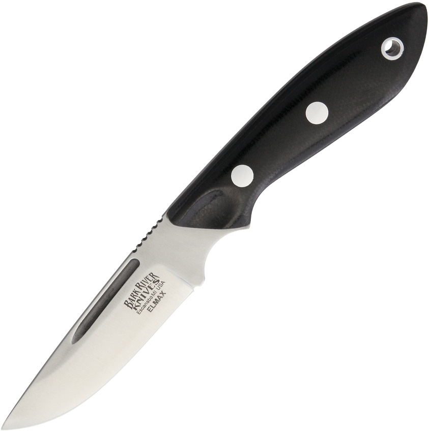 Bark River BA05141MBC Adventurer Black Canvas Knife