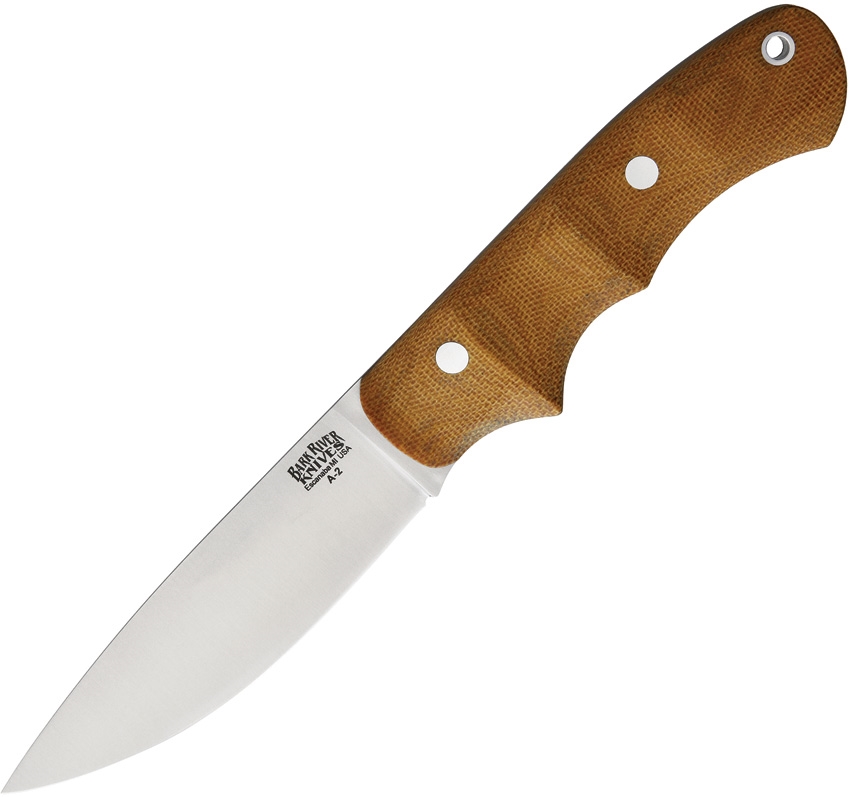 Bark River BA06118MNC Trakker Companion Natural Canv Knife