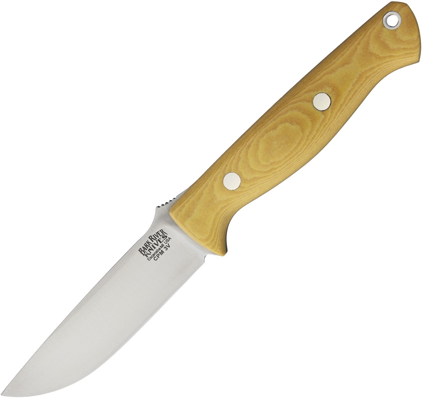 Bark River BA07021MAI Gunny Antique Ivory Hunting Knife