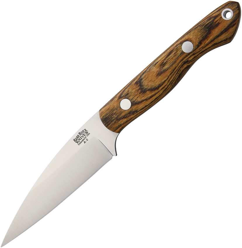 Bark River BA09011WB Mini Bush Seax Bocote Hunting Knife