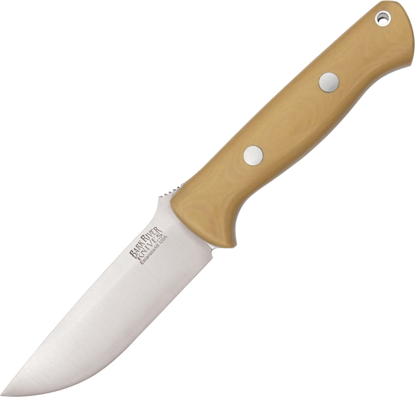 Bark River BA111MAI Bravo 1 Ivory Micarta Knife