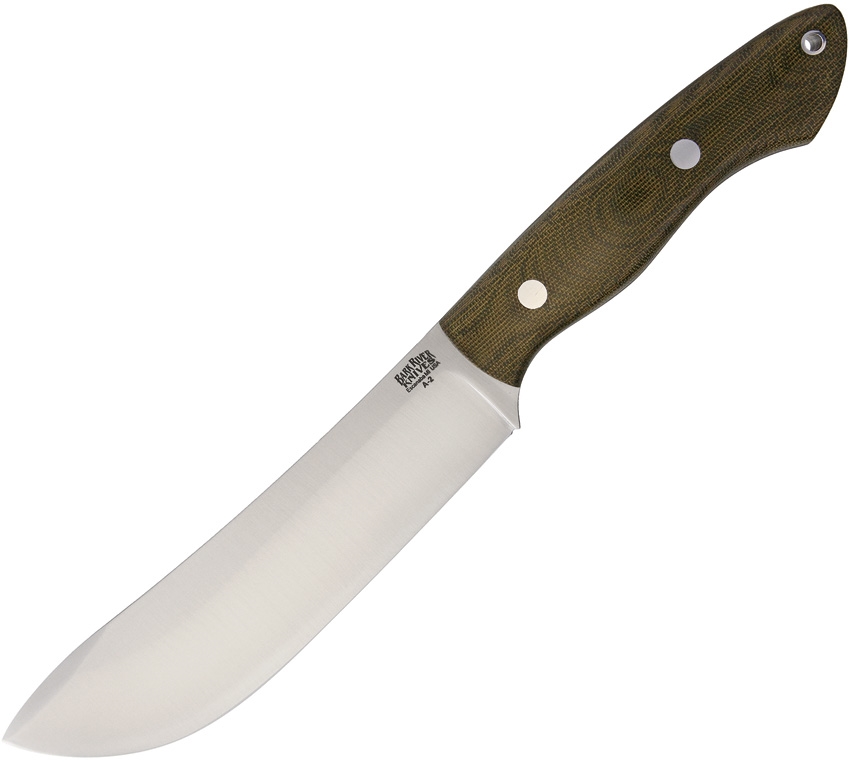 Bark River BA12212MGC Kalahari II Green Micarta Knife