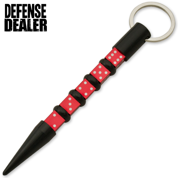 Black Kubaton with Red Dice