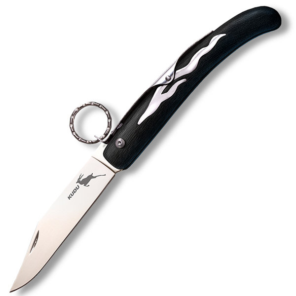 Cold Steel 20K Kudu, Black Zytel Handle, Lock Release Ring