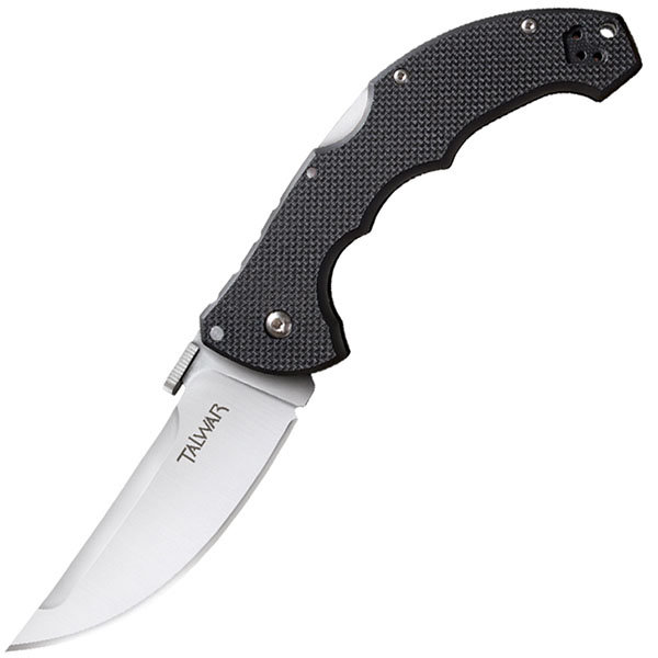 Cold Steel 21TCTL Talwar, Black G10 Handle, Satin Plain