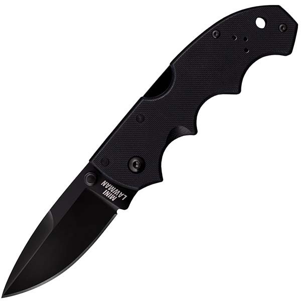 Cold Steel 58ALCM Mini Lawman, Black G10 Handle