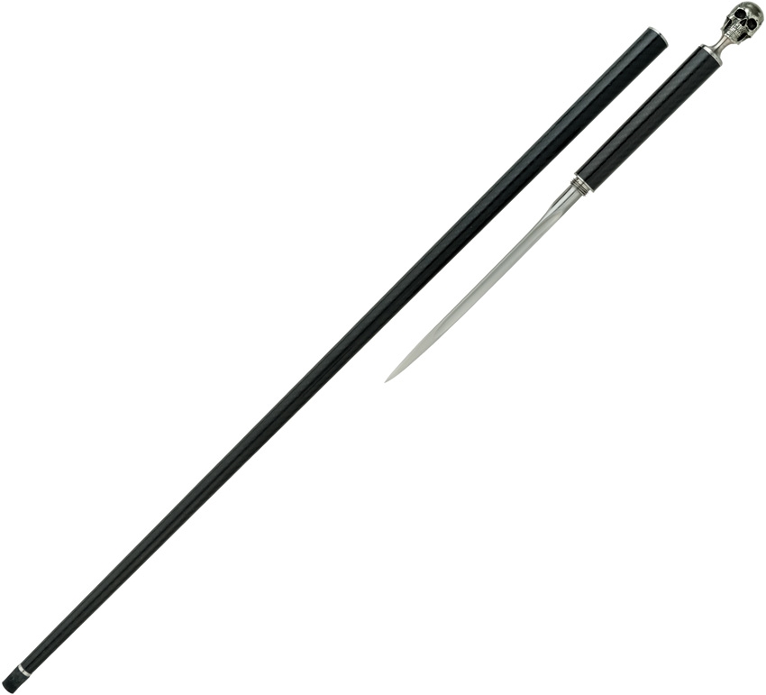 Dragon King DRK12720 Skull Carbon Fiber Cane Sword