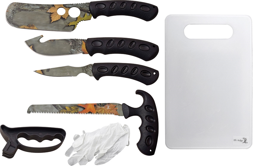 Elk Ridge ER925 Game Processing Set Knives