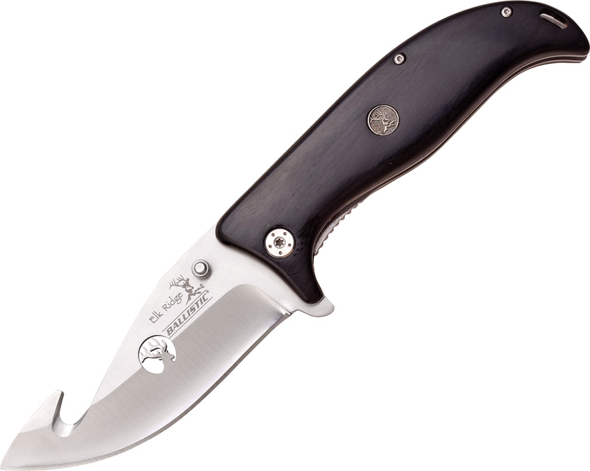 Elk Ridge ERA156HGY Guthook Linerlock Knife