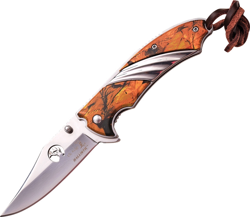 Elk Ridge ERA540CA Linerlock A/O Knife, Camo