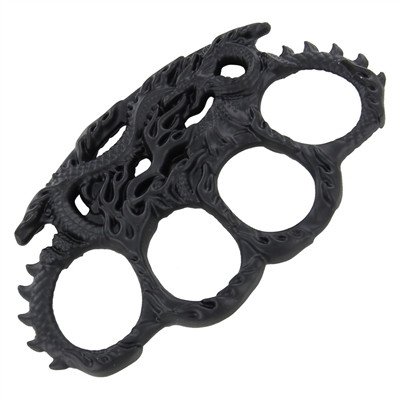 Enter the Dragon Brass Knuckles, Black