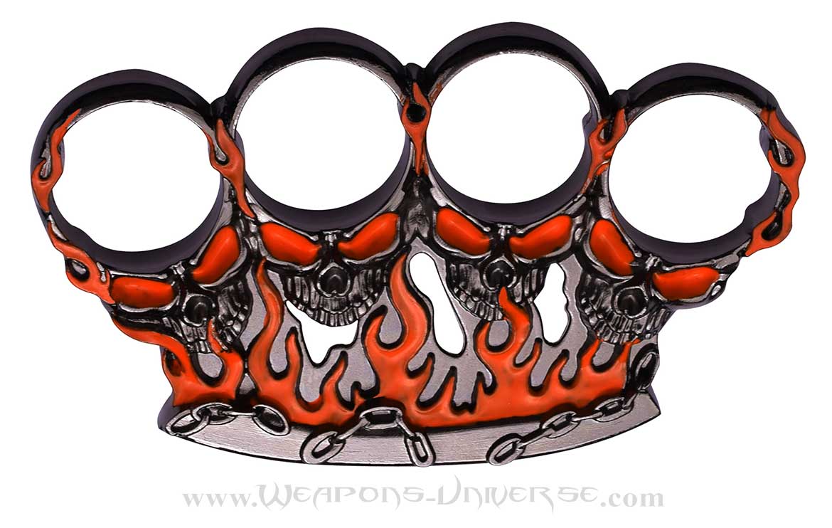 Hell Flame Knuckles, Orange