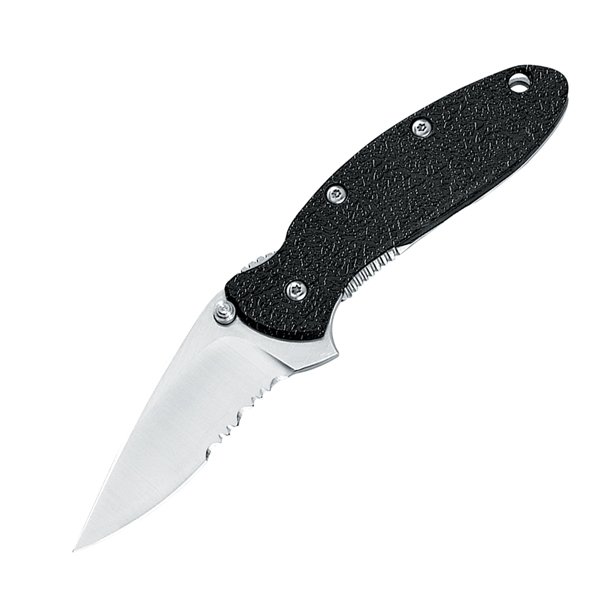 Kershaw 1620ST Scallion Assisted, Bead Blast ComboEdge Knife