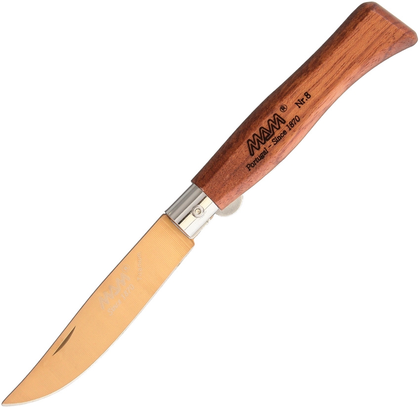 MAM MAM2084 Linerlock Knife Bronze, Titanium