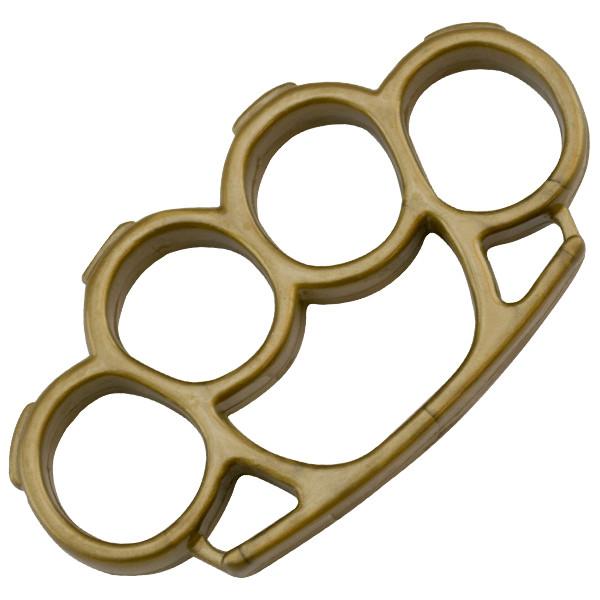 Plastic Knuckles, Medium, Gold