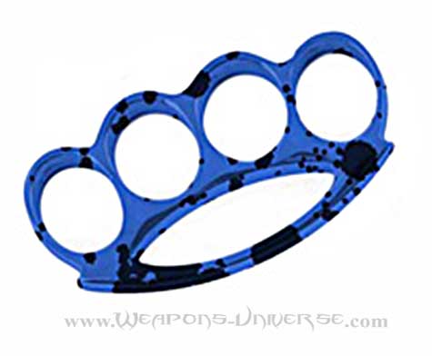 Renegade Brass Knuckles, Blue Grunge, Medium