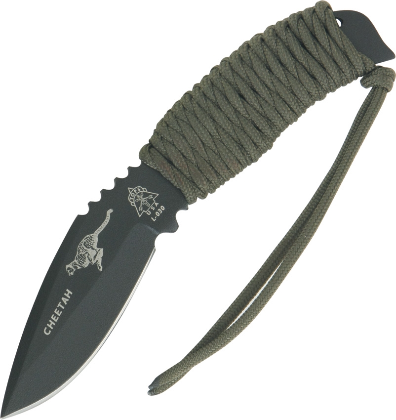 TOPS CH262SKEL Cheetah Skeleton Knife