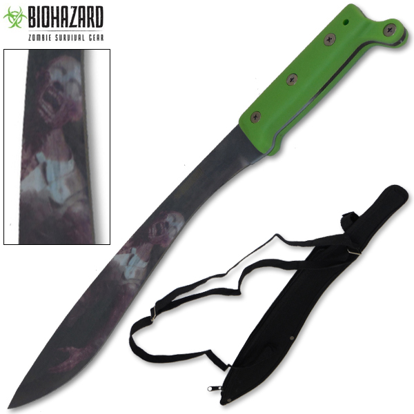 Wartech Burned Undead Machete CLD208